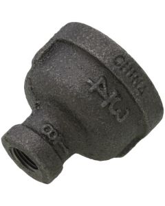 3/4" x 1/8" Black Reducing Coupling