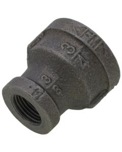 3/4" x 3/8" Black Reducing Coupling