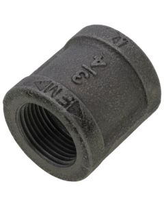 3/4" Black Coupling