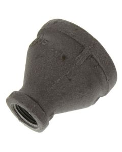 1-1/2" x 1/2" Black Reducing Coupling