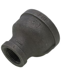 2" x 1" Black Reducing Coupling