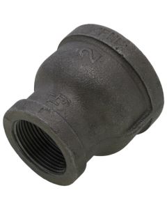 2" x 1-1/4" Black Reducing Coupling