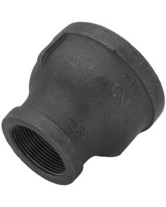 2-1/2" x 1-1/2" Black Reducing Coupling