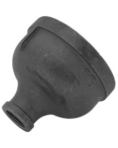 3" x 3/4" Black Reducing Coupling