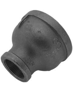 3" x 1-1/2" Black Reducing Coupling