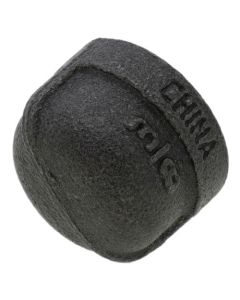 3/8" Black Cap