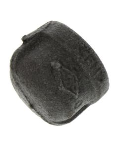 1/2" Black Cap