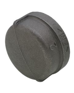 2" Black Cap