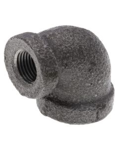 1/4" x 1/8" Black 90° Reducing Elbow