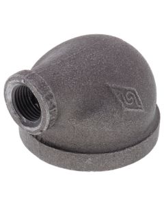 2" x 1/2" Black 90° Reducing Elbow