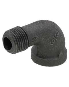 3/8" Black 90-Degree Street Elbow