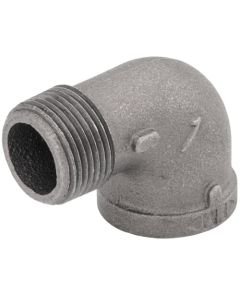 1" Black 90-Degree Street Elbow