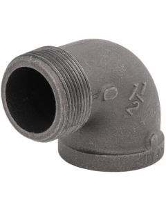 1-1/2" Black 90-Degree Street Elbow