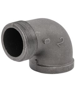 2" Black 90-Degree Street Elbow