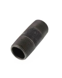 1" x 3" Schedule 80 Heavy Duty Black Nipple