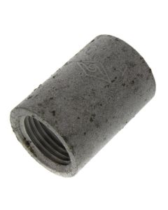 1/2" Black Steel Merchant Coupling