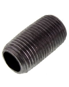1/8" x 4-1/2" Schedule 80 Heavy Duty Black Nipple