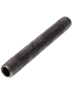 1/8" x 3" Black Nipple