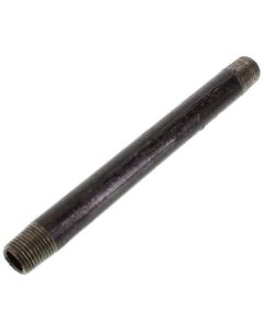 1/8" x 4" Black Nipple
