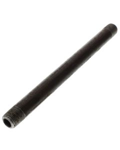 1/4" x 18" Black Nipple