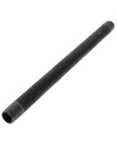 1/8" x 6" Black Nipple