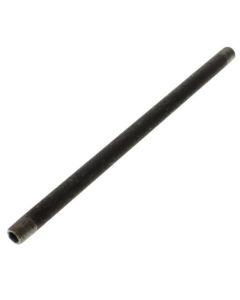 1/8" x 8" Black Nipple