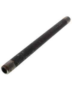 1/4" x 7" Black Nipple