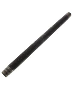 1/4" x 8" Black Nipple