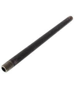1/4" x 9" Black Nipple