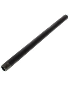 3/8" x 11" Black Nipple