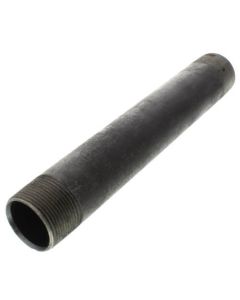 1-1/4" x 10" Black Nipple