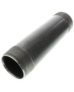 2" x 8" Black Nipple