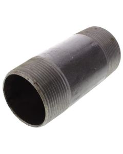 2-1/2" x 6" Black Nipple