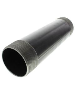 3" x 12" Black Nipple