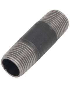 3/8" x 2" Black Nipple