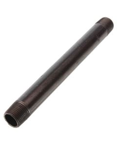3/8" x 6" Black Nipple