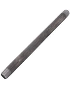 1/2" x 11" Black Nipple