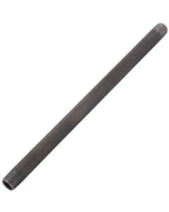 1/2" x 14" Black Nipple