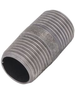 1/2" x 1-1/2" Black Nipple
