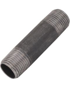 1/2" x 3" Black Nipple
