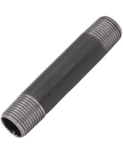 1/2" x 4" Black Nipple