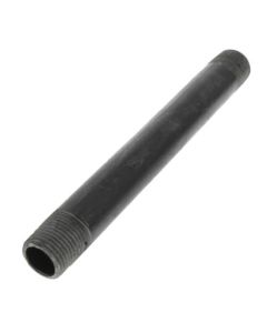 1/2" x 7" Black Nipple
