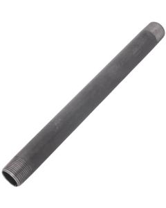 3/4" x 11" Black Nipple
