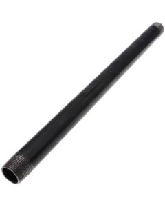 3/4" x 16" Black Nipple