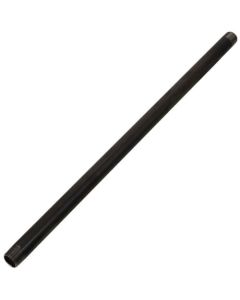 3/4" x 24" Black Nipple
