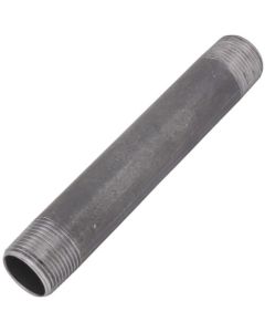 3/4" x 6" Black Nipple
