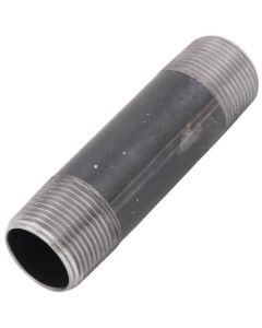 1" x 4-1/2" Black Nipple