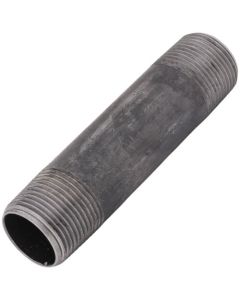 1" x 5" Black Nipple
