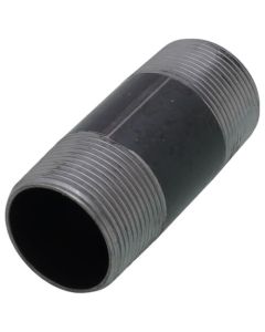 1-1/4" x 3-1/2" Black Nipple