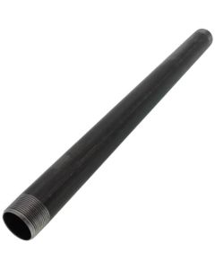 1-1/2" x 24" Black Nipple